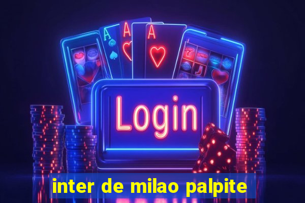 inter de milao palpite